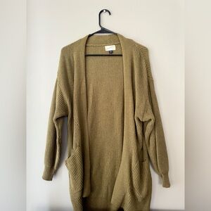 Universal Thread Green Cardigan